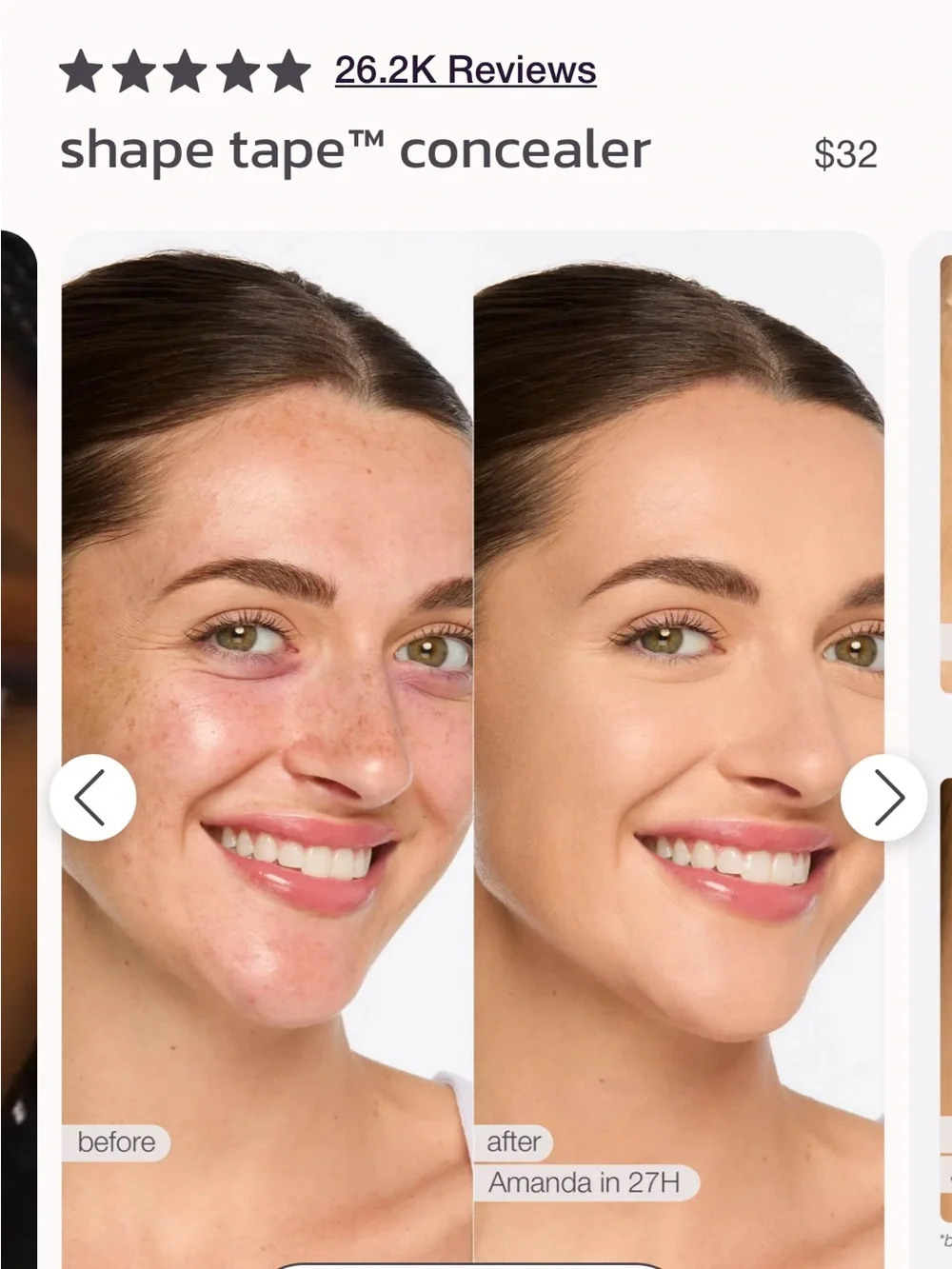 Tarte Shape Tape Bundle- 27H Light-Medium Honey
